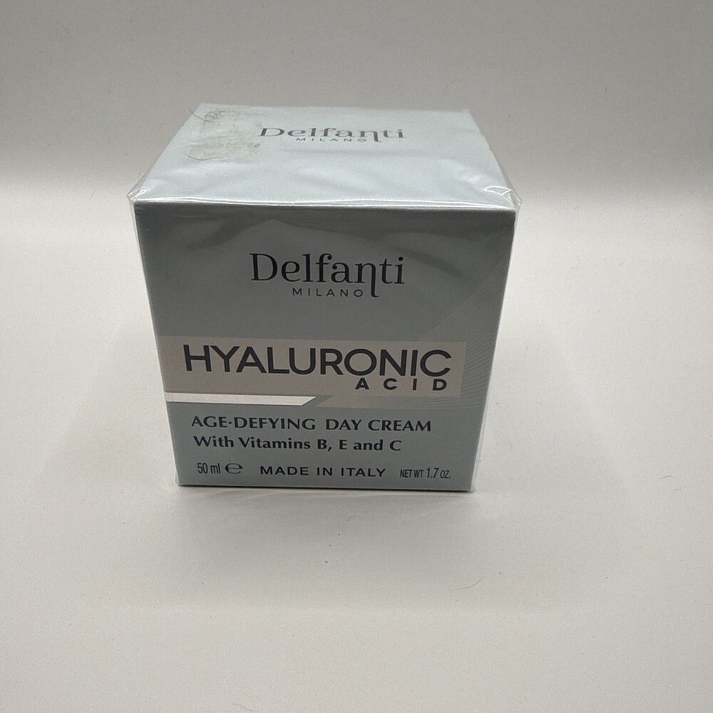 Delfanti Milano Hyaluronic Acid Day Cream 50ml Anti-Aging Vitamins B E C